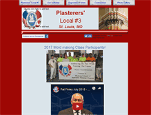 Tablet Screenshot of plastererslocal3.com